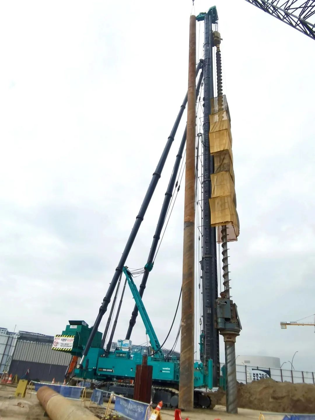 “全球最高樁架”嶄露頭角！山河智能實力助建韓國首爾麻古MICE綜合園區(qū)