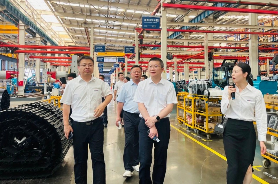 深化協(xié)同，共謀發(fā)展！中鋁國際董事長李宜華、長沙有色院董事長譚榮和到訪山河智能