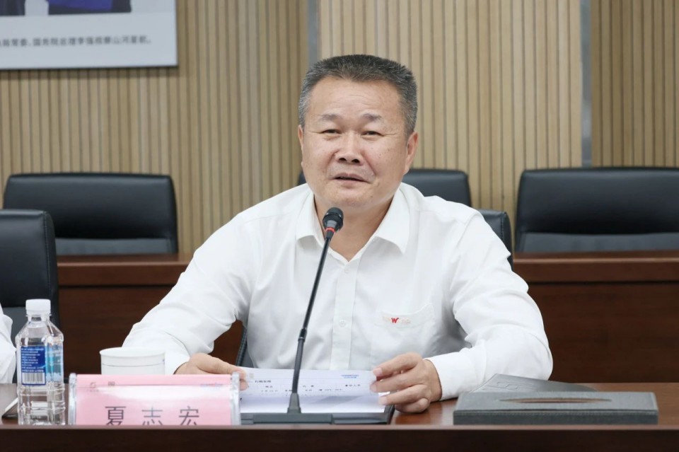 共商合作，建華控股有限公司董事長(zhǎng)汪貴華到訪山河智能